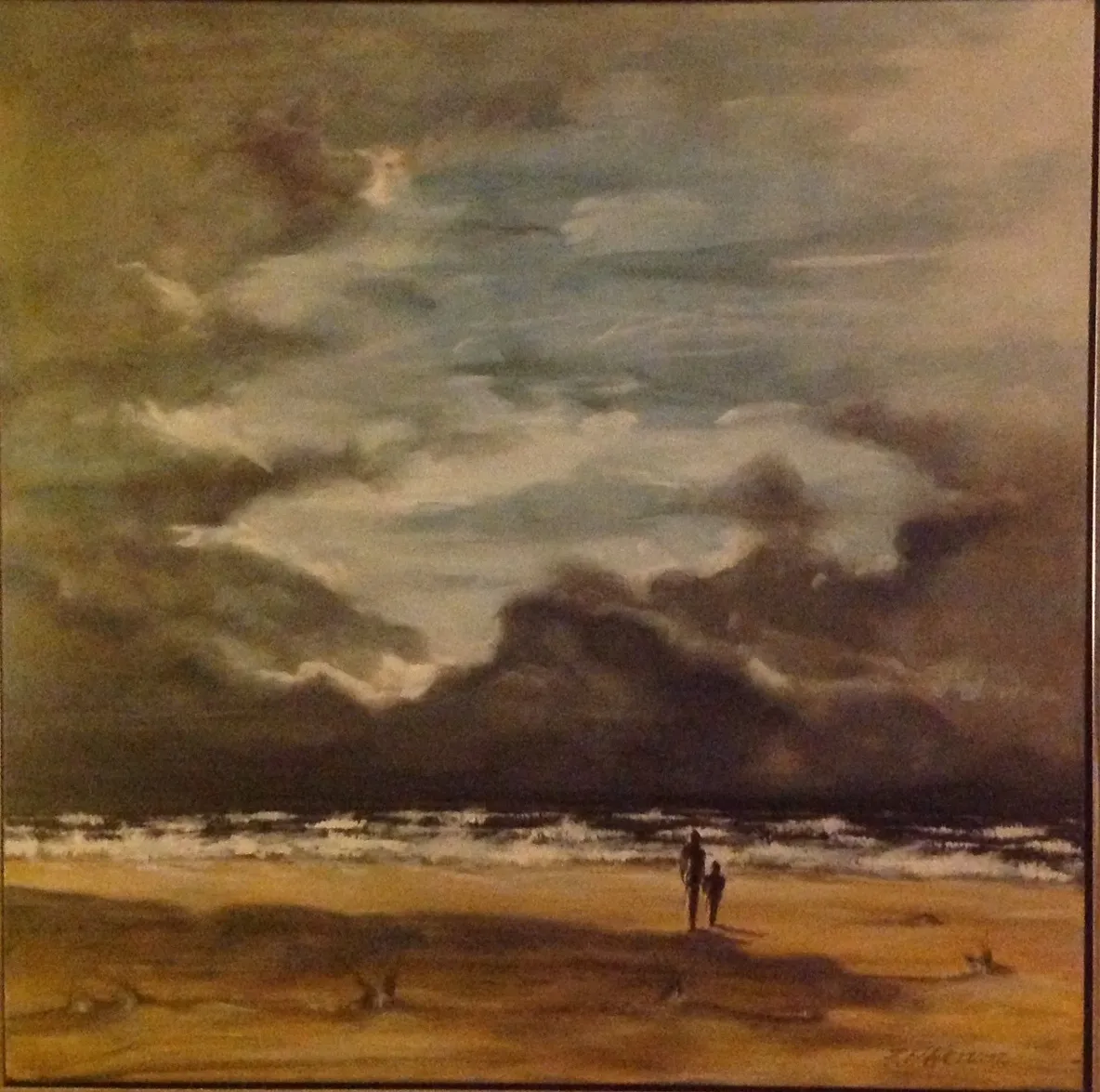 Maleri nr 56 100 cm X 100 cm